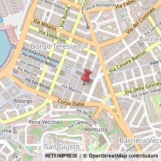 Mappa Via San Lazzaro, 10, 34122 Trieste, Trieste (Friuli-Venezia Giulia)