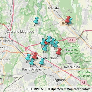 Mappa Via Sant' Antonino, 21058 Solbiate Olona VA, Italia (3.12769)