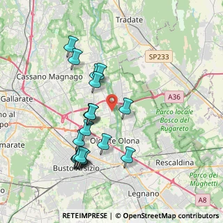 Mappa Via Sant' Antonino, 21058 Solbiate Olona VA, Italia (3.7935)