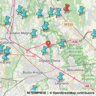 Mappa Via Sant' Antonino, 21058 Solbiate Olona VA, Italia (6.2105)