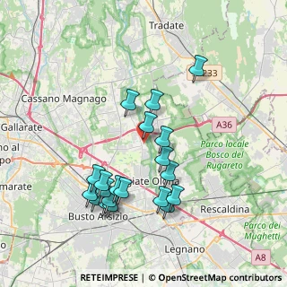 Mappa Via Sant' Antonino, 21058 Solbiate Olona VA, Italia (3.6965)