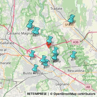 Mappa Via Sant' Antonino, 21058 Solbiate Olona VA, Italia (3.68467)
