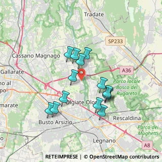 Mappa Via Sant' Antonino, 21058 Solbiate Olona VA, Italia (3.10429)