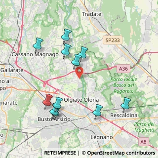 Mappa Via Sant' Antonino, 21058 Solbiate Olona VA, Italia (4.17)