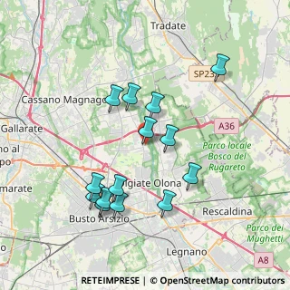Mappa Via Sant' Antonino, 21058 Solbiate Olona VA, Italia (3.57214)