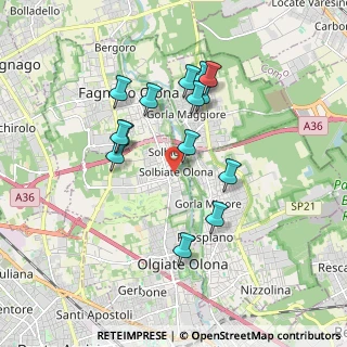 Mappa Via Sant' Antonino, 21058 Solbiate Olona VA, Italia (1.63714)
