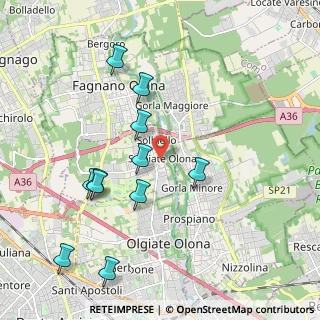 Mappa Via Sant' Antonino, 21058 Solbiate Olona VA, Italia (2.07273)