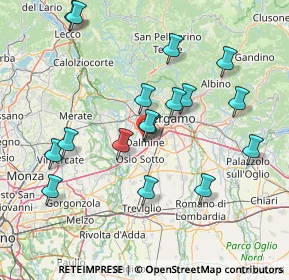 Mappa Via J.F. Kennedy, 24044 Dalmine BG, Italia (15.45824)