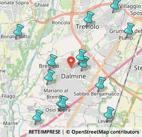 Mappa Via J.F. Kennedy, 24044 Dalmine BG, Italia (2.36692)