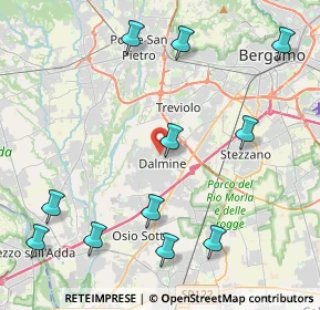 Mappa Via J.F. Kennedy, 24044 Dalmine BG, Italia (5.10273)