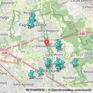 Mappa Vicolo Ponti, 21058 Solbiate Olona VA, Italia (2.31357)