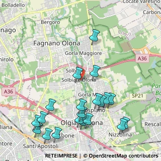 Mappa Vicolo Ponti, 21058 Solbiate Olona VA, Italia (2.5115)