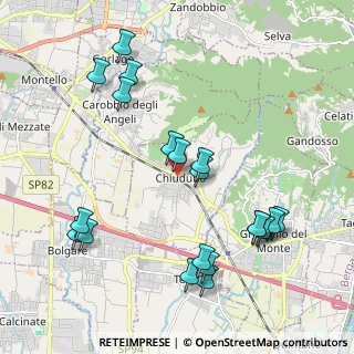 Mappa Via C. Battisti, 24060 Chiuduno BG, Italia (2.2425)