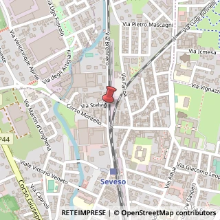 Mappa Via Brennero, 5, 20822 Seveso, Monza e Brianza (Lombardia)