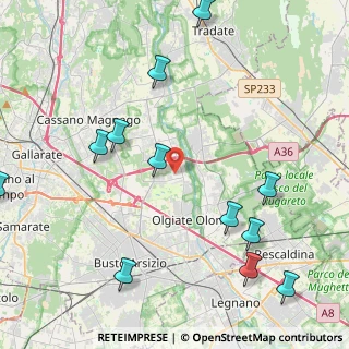 Mappa 21058 Solbiate Olona VA, Italia (5.31333)