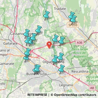 Mappa 21058 Solbiate Olona VA, Italia (4.01588)