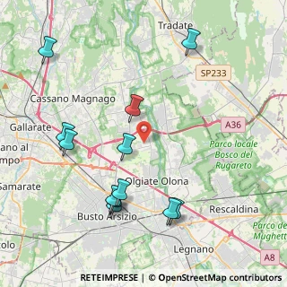 Mappa 21058 Solbiate Olona VA, Italia (4.58917)