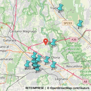 Mappa 21058 Solbiate Olona VA, Italia (4.72667)
