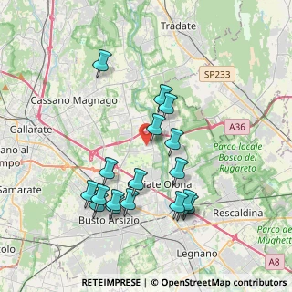 Mappa 21058 Solbiate Olona VA, Italia (3.80056)
