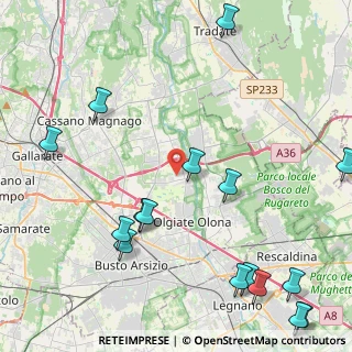 Mappa 21058 Solbiate Olona VA, Italia (5.88)