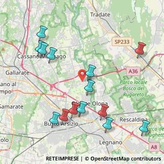 Mappa 21058 Solbiate Olona VA, Italia (4.70929)
