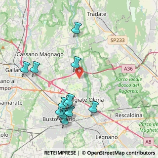 Mappa 21058 Solbiate Olona VA, Italia (4.40583)