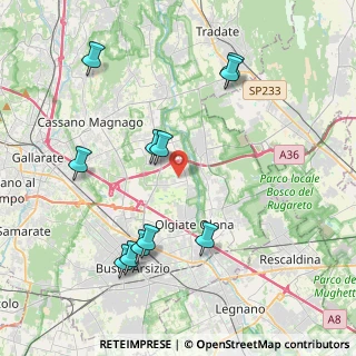 Mappa 21058 Solbiate Olona VA, Italia (4.32909)