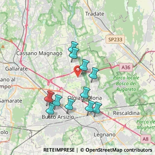 Mappa 21058 Solbiate Olona VA, Italia (3.37545)
