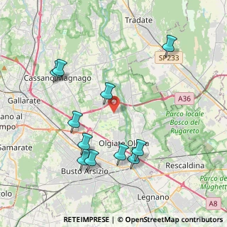 Mappa 21058 Solbiate Olona VA, Italia (4.23273)