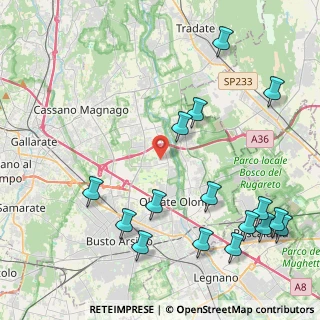 Mappa 21058 Solbiate Olona VA, Italia (5.3275)