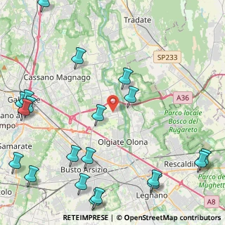 Mappa 21058 Solbiate Olona VA, Italia (6.258)