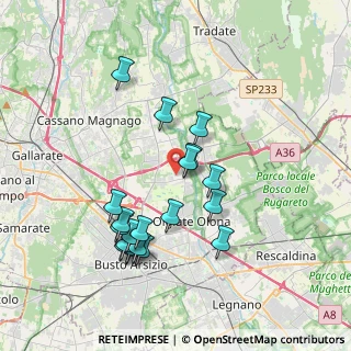 Mappa 21058 Solbiate Olona VA, Italia (3.6545)