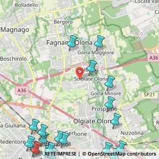 Mappa 21058 Solbiate Olona VA, Italia (3.6685)