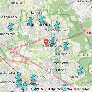 Mappa 21058 Solbiate Olona VA, Italia (3.39214)
