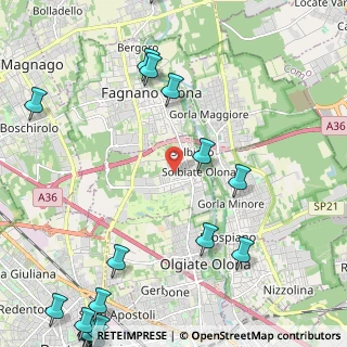 Mappa 21058 Solbiate Olona VA, Italia (3.47778)