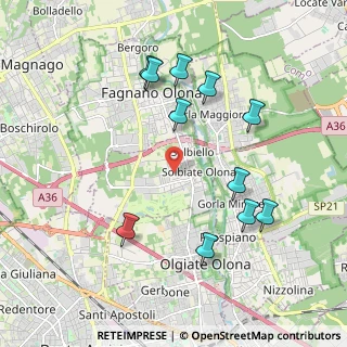 Mappa 21058 Solbiate Olona VA, Italia (2.03455)