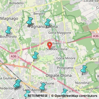 Mappa 21058 Solbiate Olona VA, Italia (3.5)