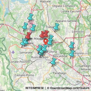 Mappa 21058 Solbiate Olona VA, Italia (6.20158)