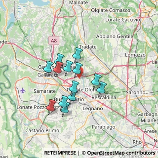 Mappa 21058 Solbiate Olona VA, Italia (5.54846)