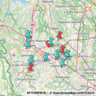 Mappa 21058 Solbiate Olona VA, Italia (6.59)