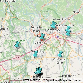 Mappa Via Capitano Sora, 24044 Dalmine BG, Italia (11.843)