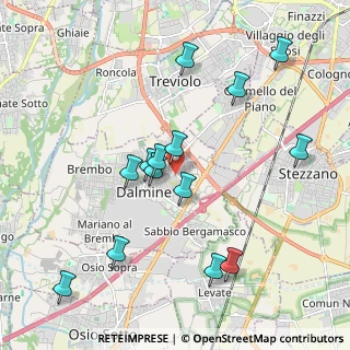Mappa Via Capitano Sora, 24044 Dalmine BG, Italia (2.01571)