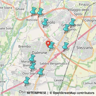 Mappa Via Capitano Sora, 24044 Dalmine BG, Italia (2.32909)