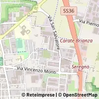 Kaart Seregno