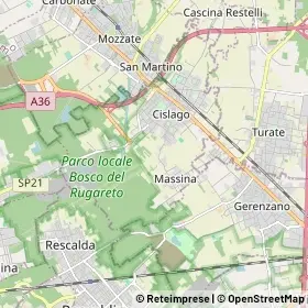Mappa Cislago