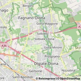 Mappa Solbiate Olona
