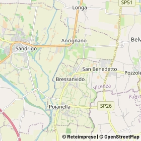 Mappa Bressanvido