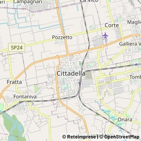 Mappa Cittadella