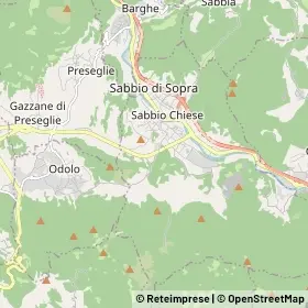 Mappa Sabbio Chiese