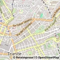 Kaart Trieste
